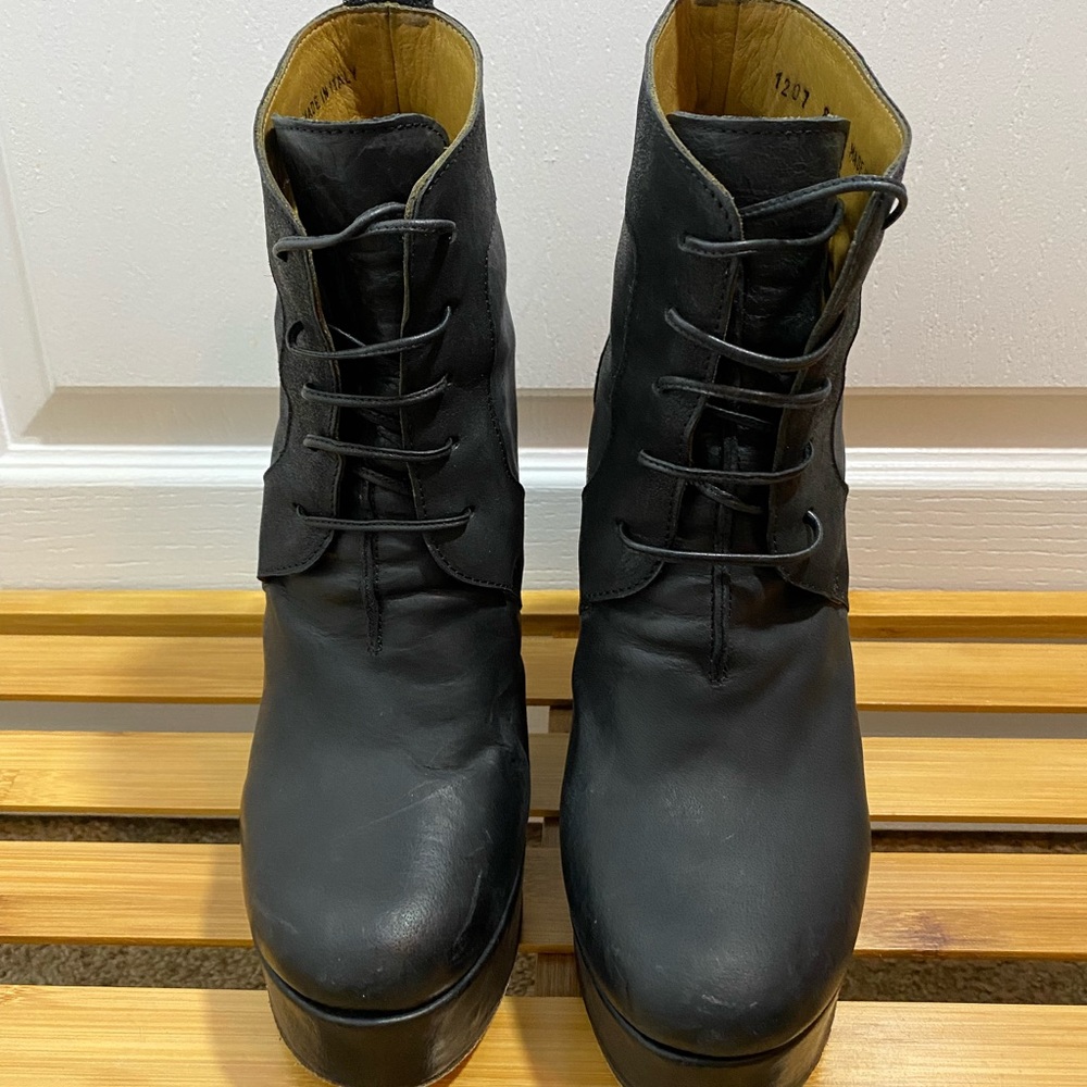 Billy Reid Platform Boots